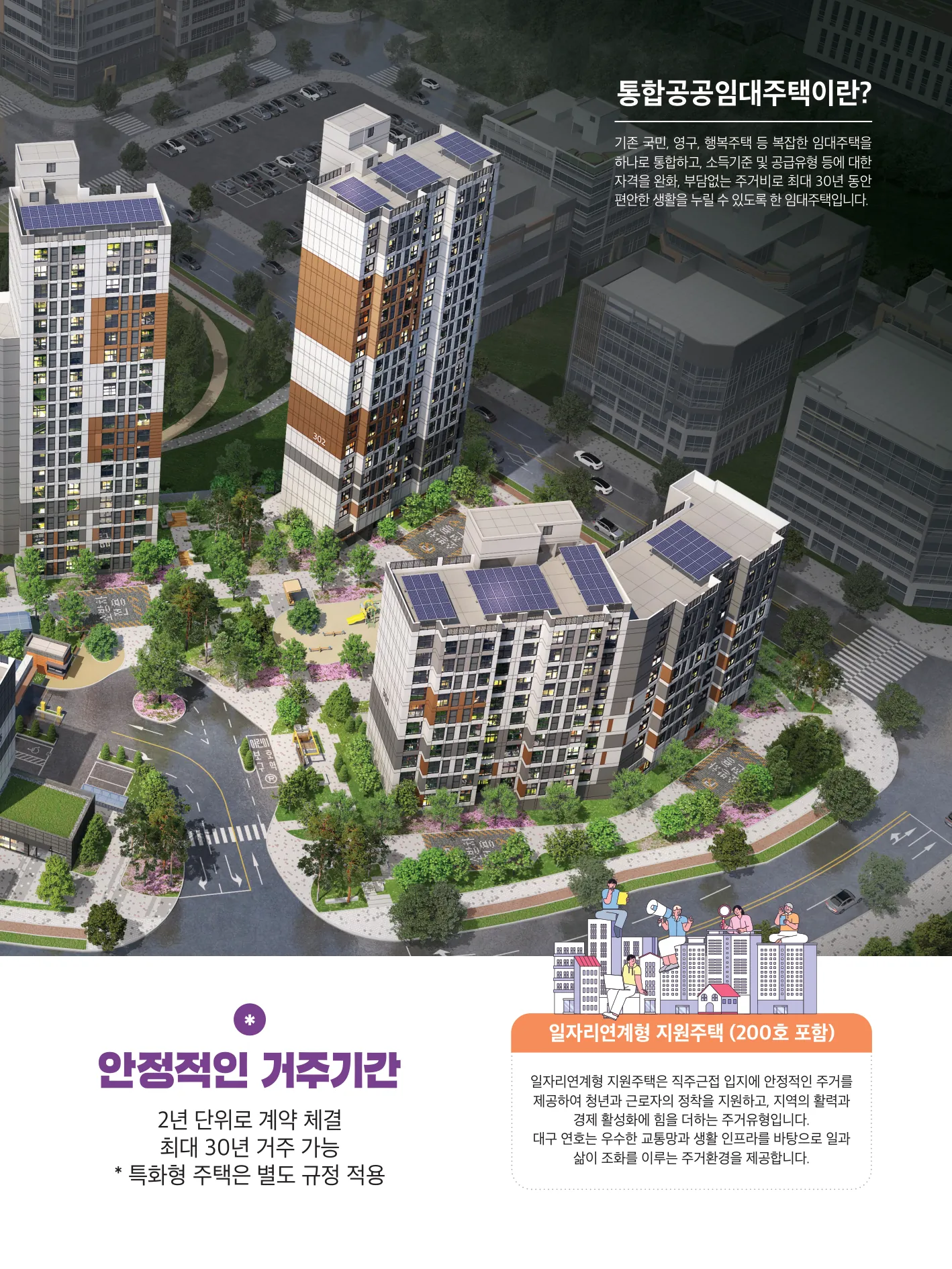 대구연호 A-3BL 통합공공임대주택 입주자 모집 단지조감도(다른 각도)(LH 공식 첨부 3쪽)